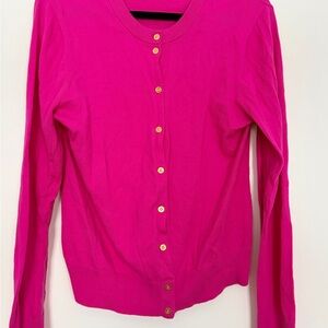 J. Crew Pink Cardigan Sweater